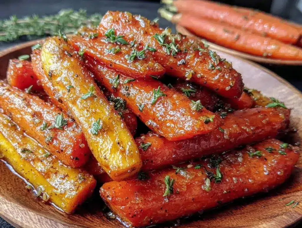 Irish Whiskey Glazed Carrots - featured image