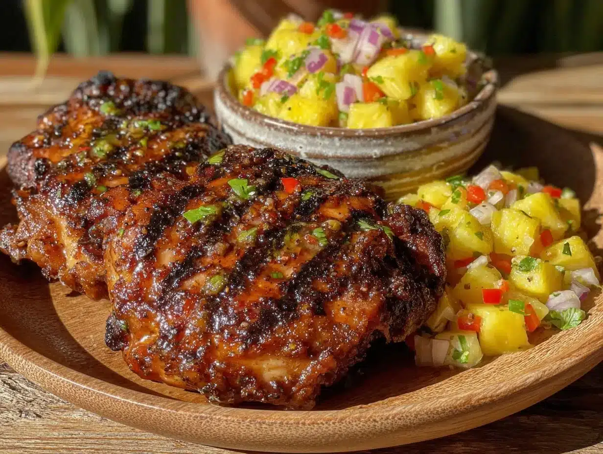 jerk chicken thighs preparation steps