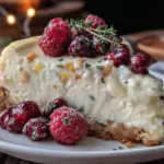 lemon raspberry chilled cheesecake - featured image