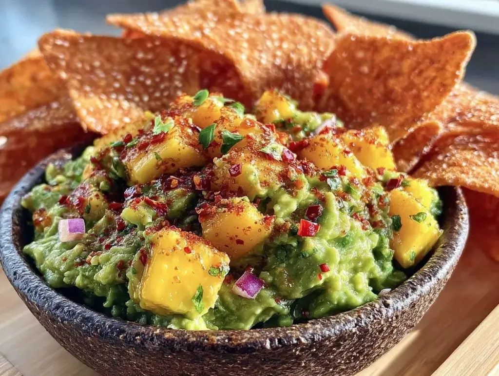 mango habanero guacamole - featured image