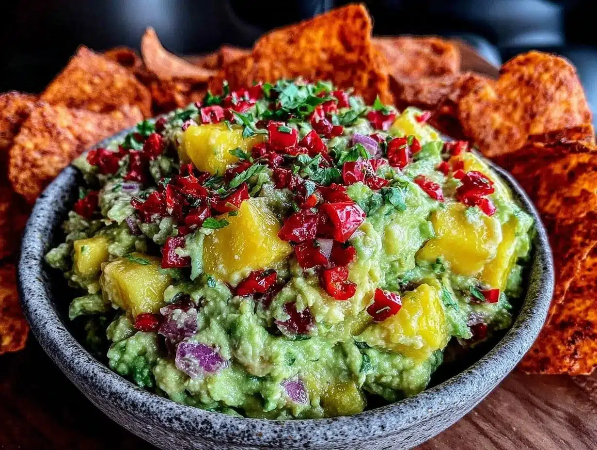 mango habanero guacamole preparation steps