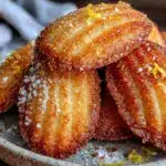 Meyer lemon brown butter madeleines - featured image
