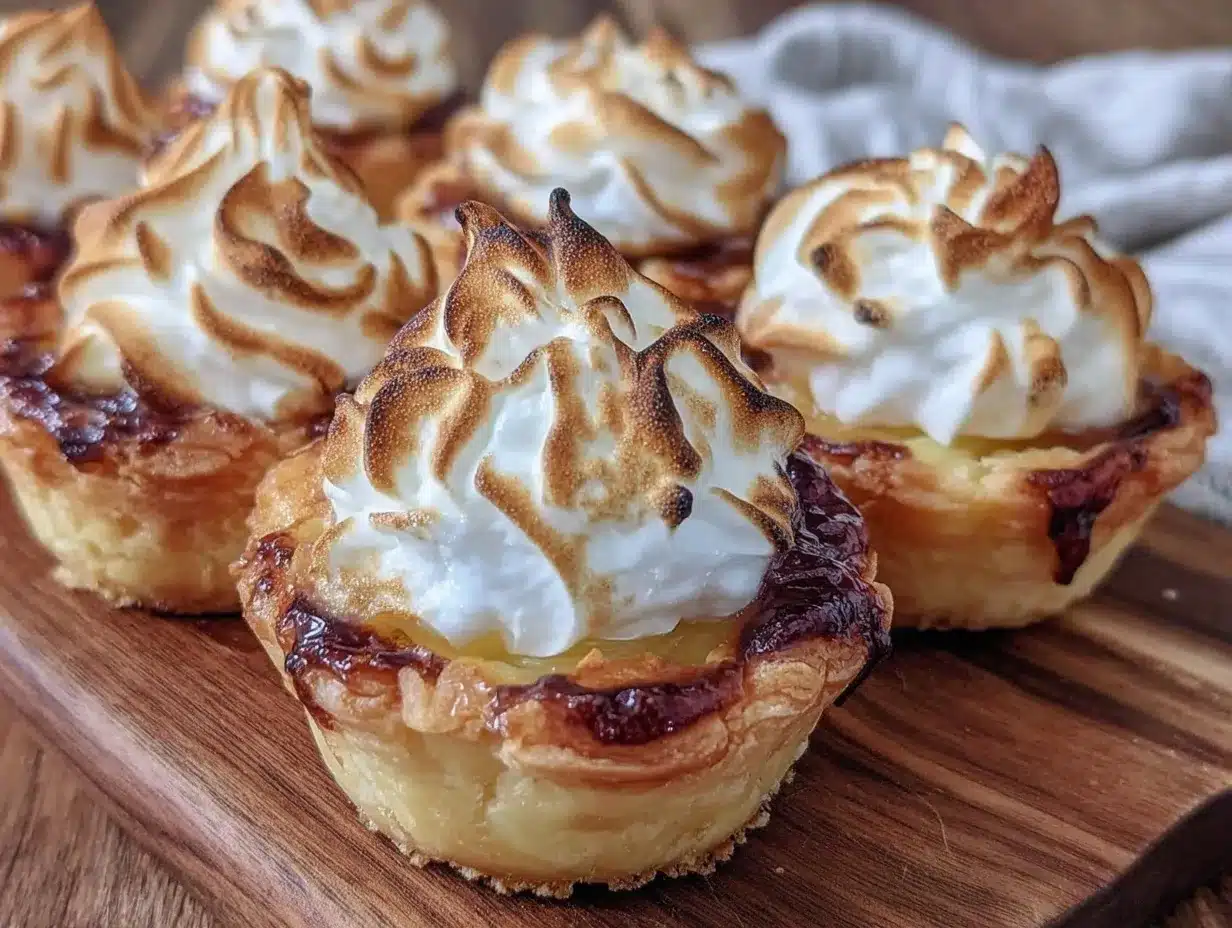 mini lemon meringue tarts preparation steps