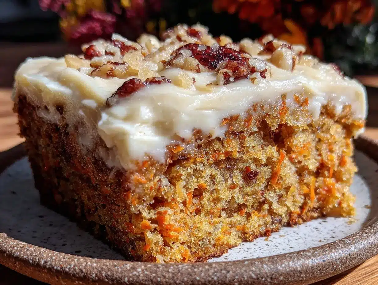 moist gluten-free carrot cake preparation steps