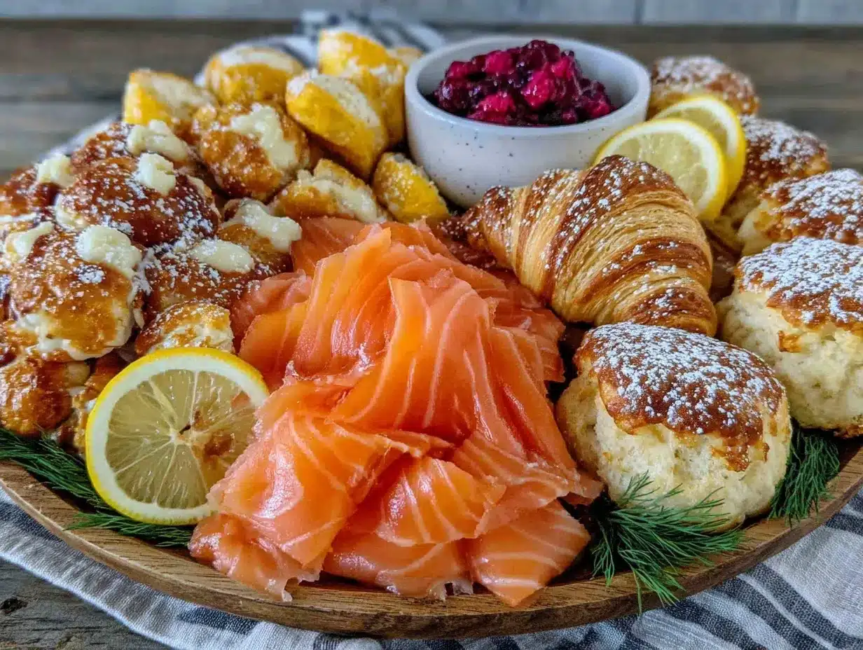 mothers day brunch grazing board preparation steps