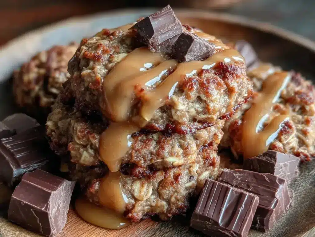 no-bake peanut butter oat cookies - featured image
