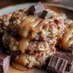 no-bake peanut butter oat cookies - featured image