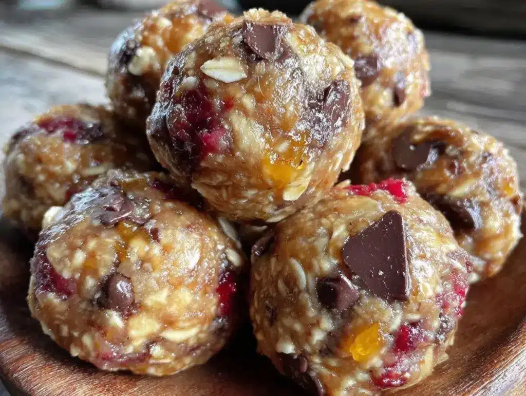 no bake protein energy balls - featured image