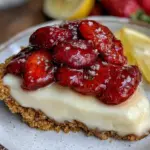 No-Bake Strawberry Lemonade Icebox Pie - featured image