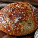 overnight no-knead artisan bread - featured image