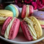 pastel grad French macarons - featured image