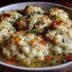 pressure cooker chicken and dumplings - featured image