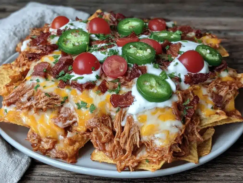 pulled pork nachos - featured image