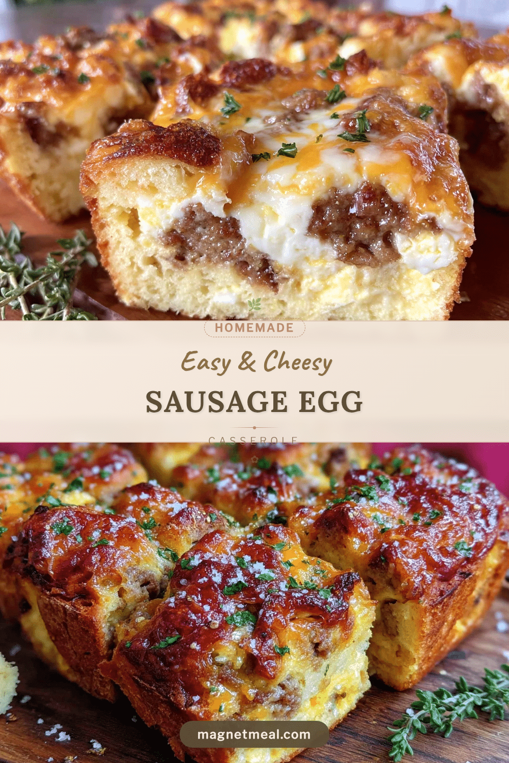 sausage egg and cheese breakfast casserole recipe