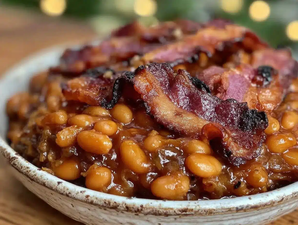 savory baked beans preparation steps