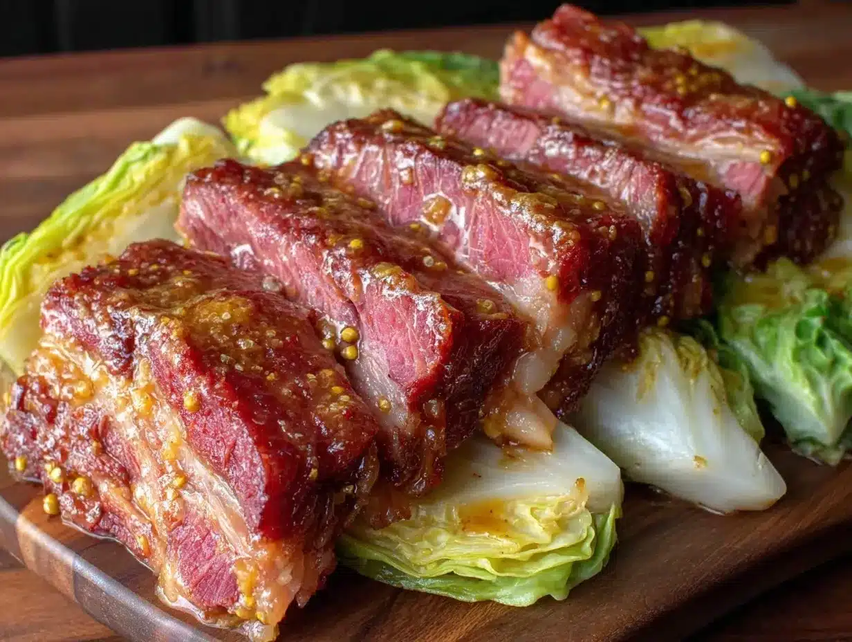 slow cooker corned beef and cabbage preparation steps