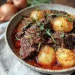slow cooker french onion beef stew - featured image