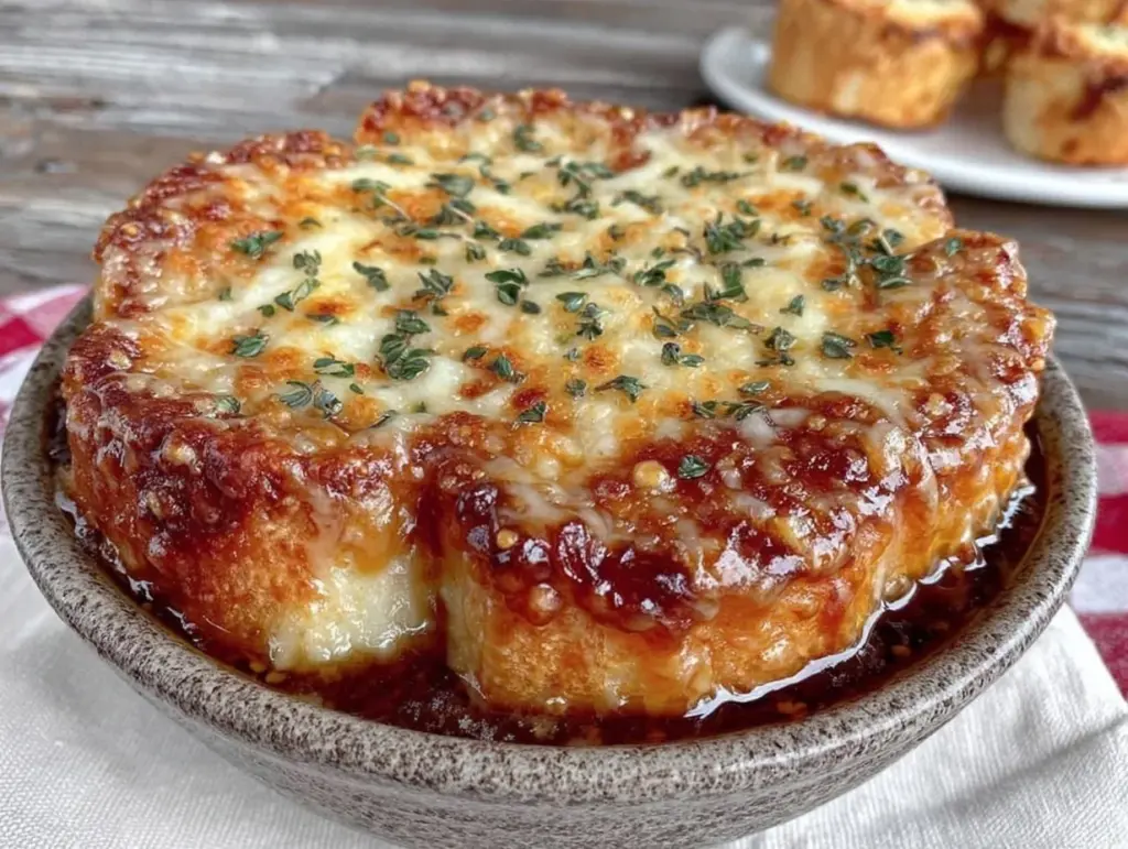 slow cooker french onion soup - featured image