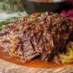 slow cooker Mississippi pot roast - featured image