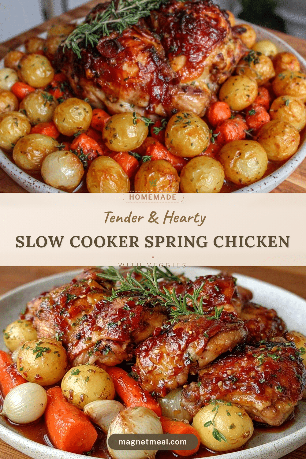 slow cooker spring chicken recipe