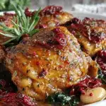 slow cooker tuscan chicken - featured image