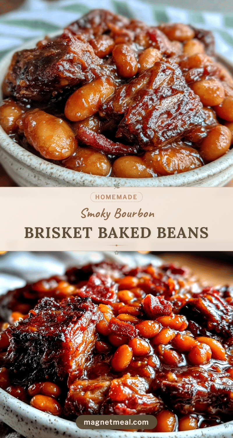 smoked brisket baked beans recipe