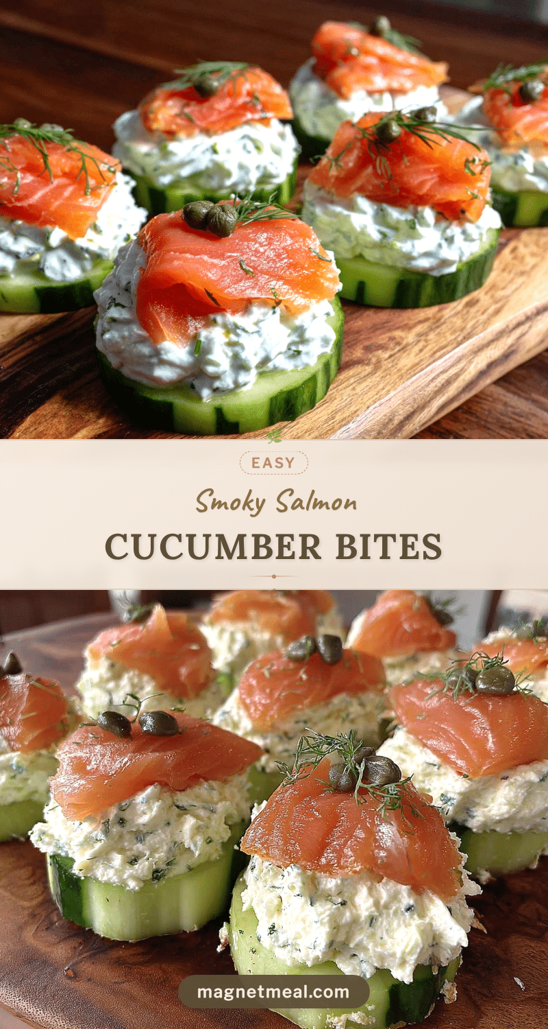 smoked salmon cucumber bites recipe