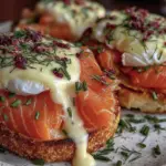 smoked salmon eggs benedict - featured image