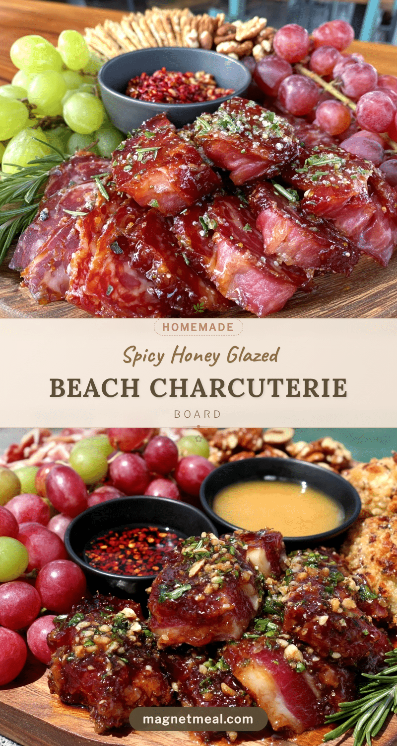 spicy honey glazed charcuterie board recipe