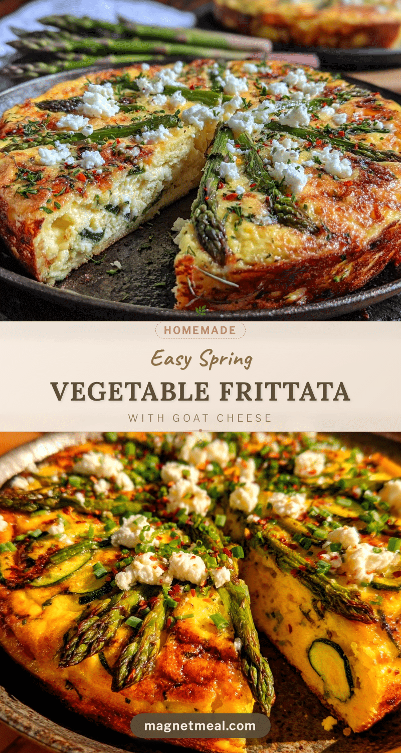 spring vegetable frittata recipe