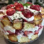Strawberry Angel Food Trifle - featured image