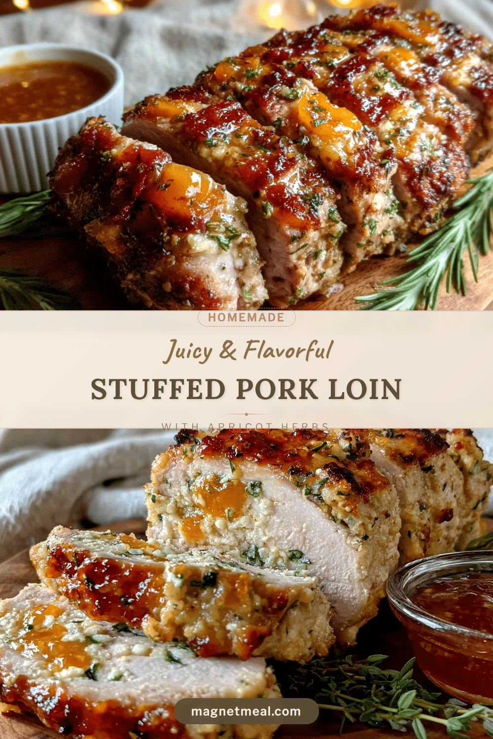 stuffed pork loin recipe recipe