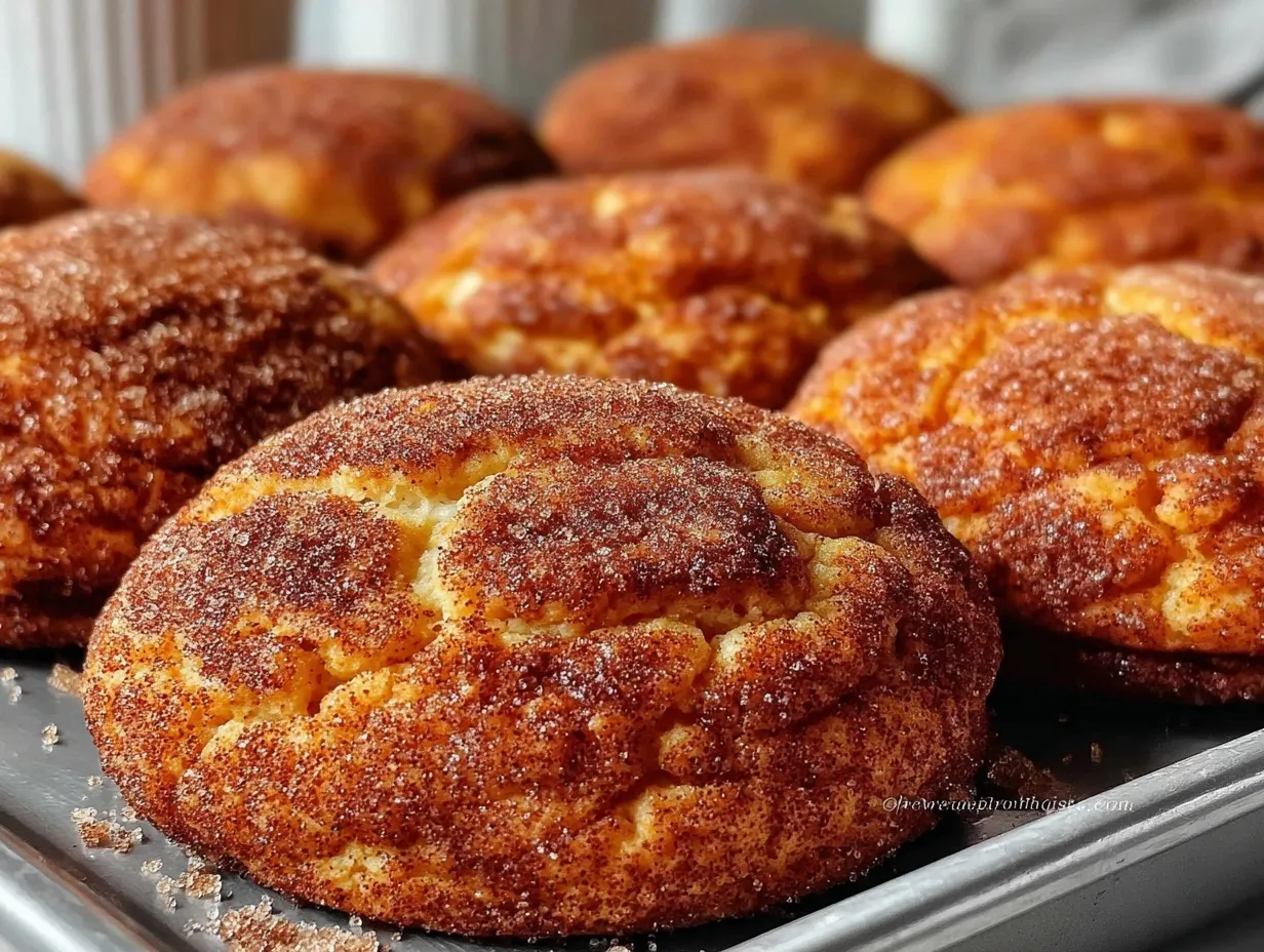 tender brown butter snickerdoodles preparation steps