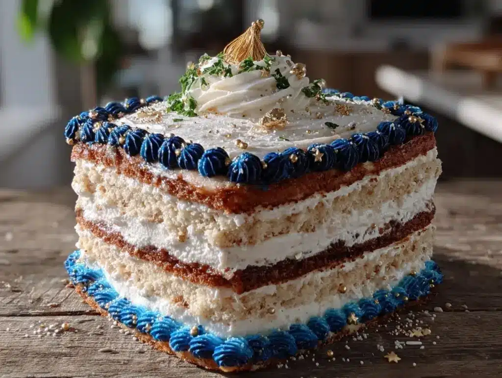three-tier graduation sheet cake - featured image