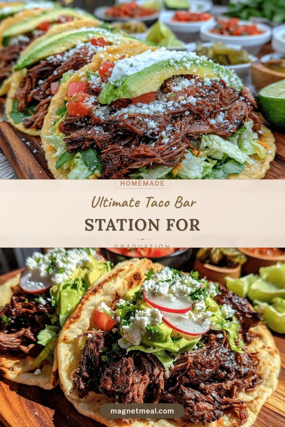 ultimate taco bar station recipe