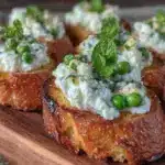 whipped feta crostini - featured image