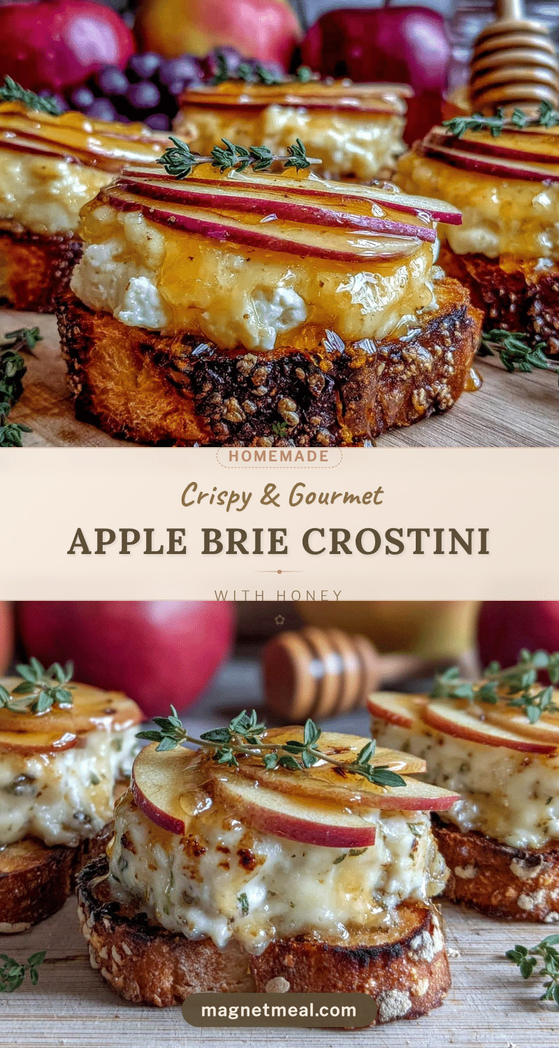 apple brie crostini recipe