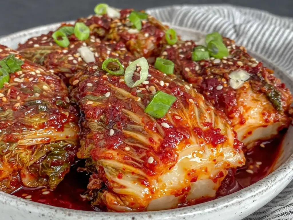 authentic korean kimchi recipe - featured image