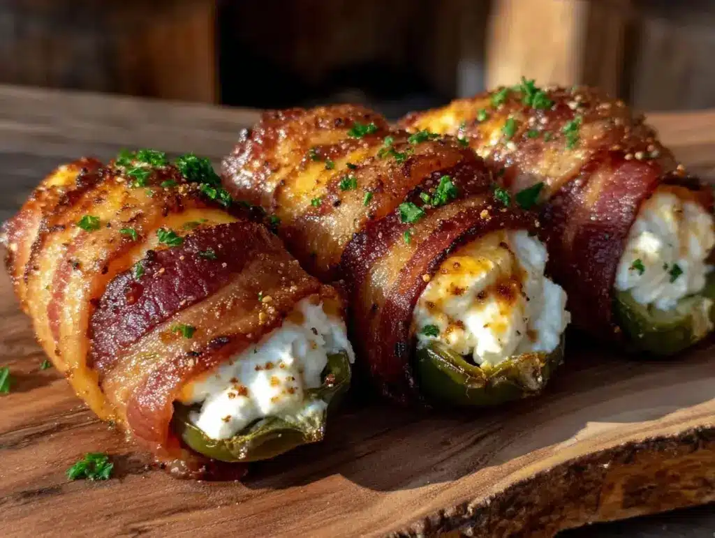 bacon-wrapped jalapeño poppers - featured image