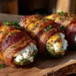 bacon-wrapped jalapeño poppers - featured image