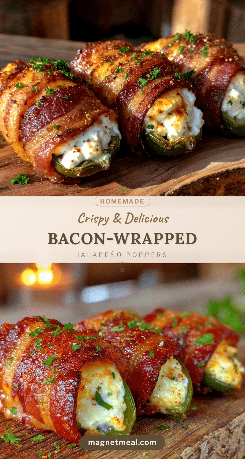 bacon-wrapped jalapeño poppers recipe