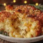 baked truffle mac and cheese - featured image
