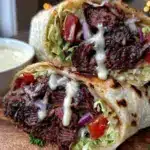 beef shawarma wrap - featured image