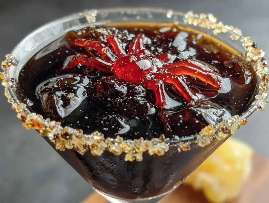 Black Widow Martini - featured image