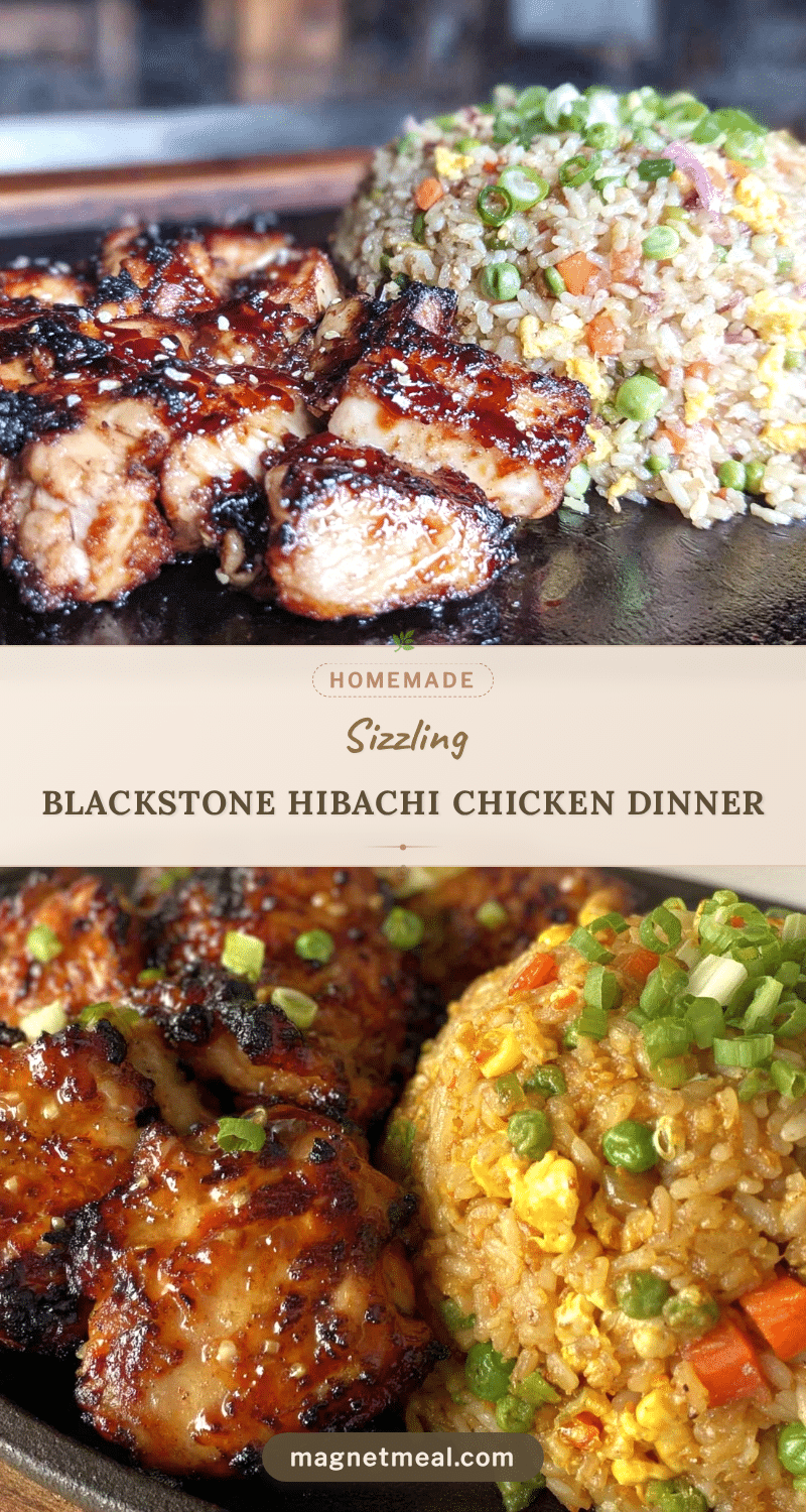 blackstone hibachi chicken and fried rice recipe