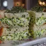 bridal shower tea party finger sandwiches - featured image