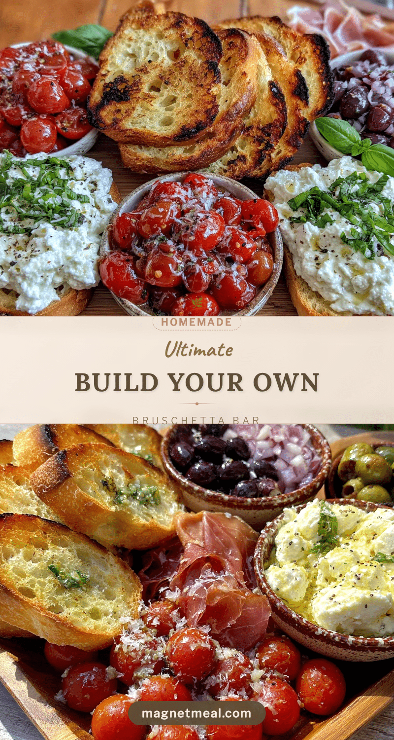 build your own bruschetta bar recipe