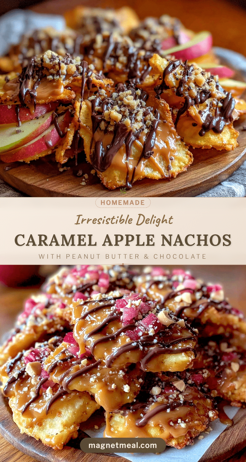 caramel apple nachos recipe