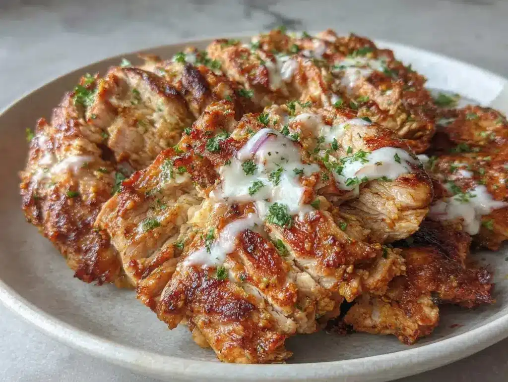 chicken shawarma recipe - featured image