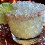 classic margarita on the rocks recipe - featured image